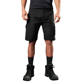 fxd lightweight stretch work shorts in black