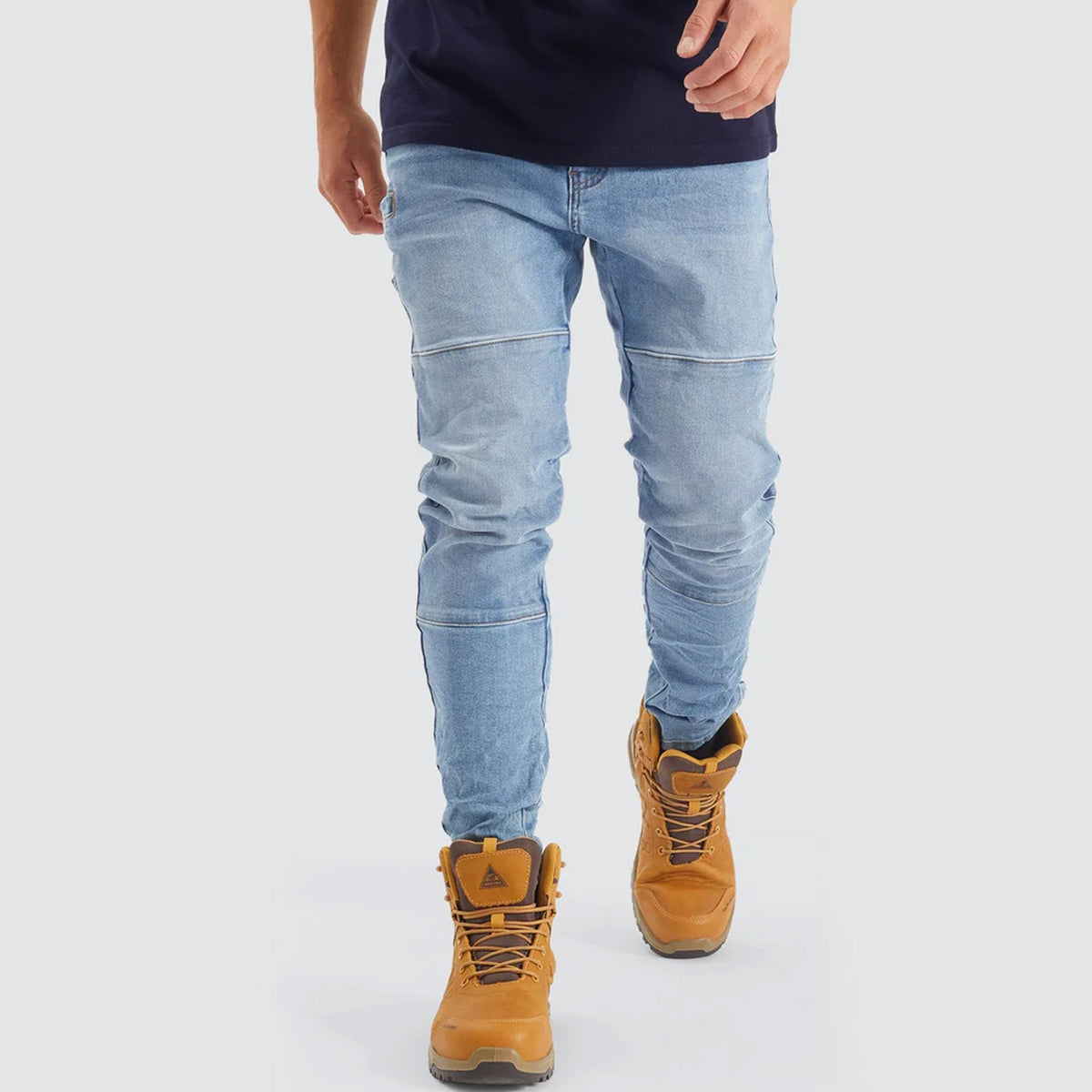 SCOPE - SLIM FIT PANT - MID BLUE - NPWJ001