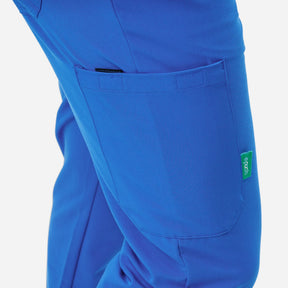 epoch mens scrub pants in royal