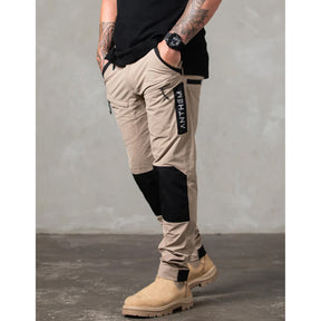 anthem workwear triumph straight leg pant in khaki