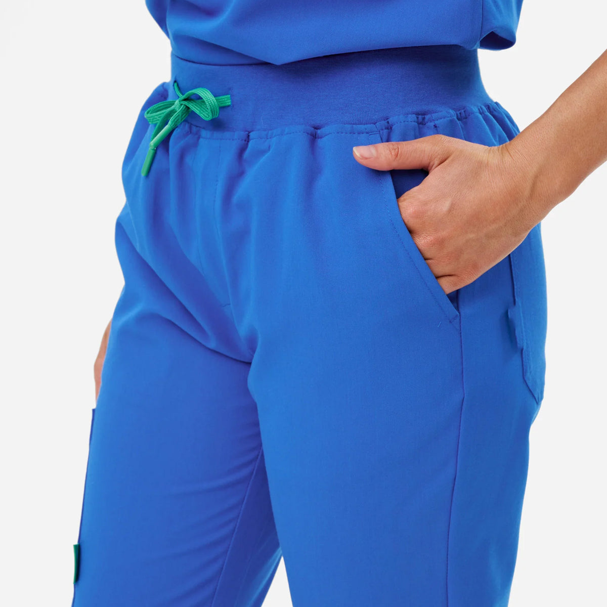epoch womens scrub pant in royal