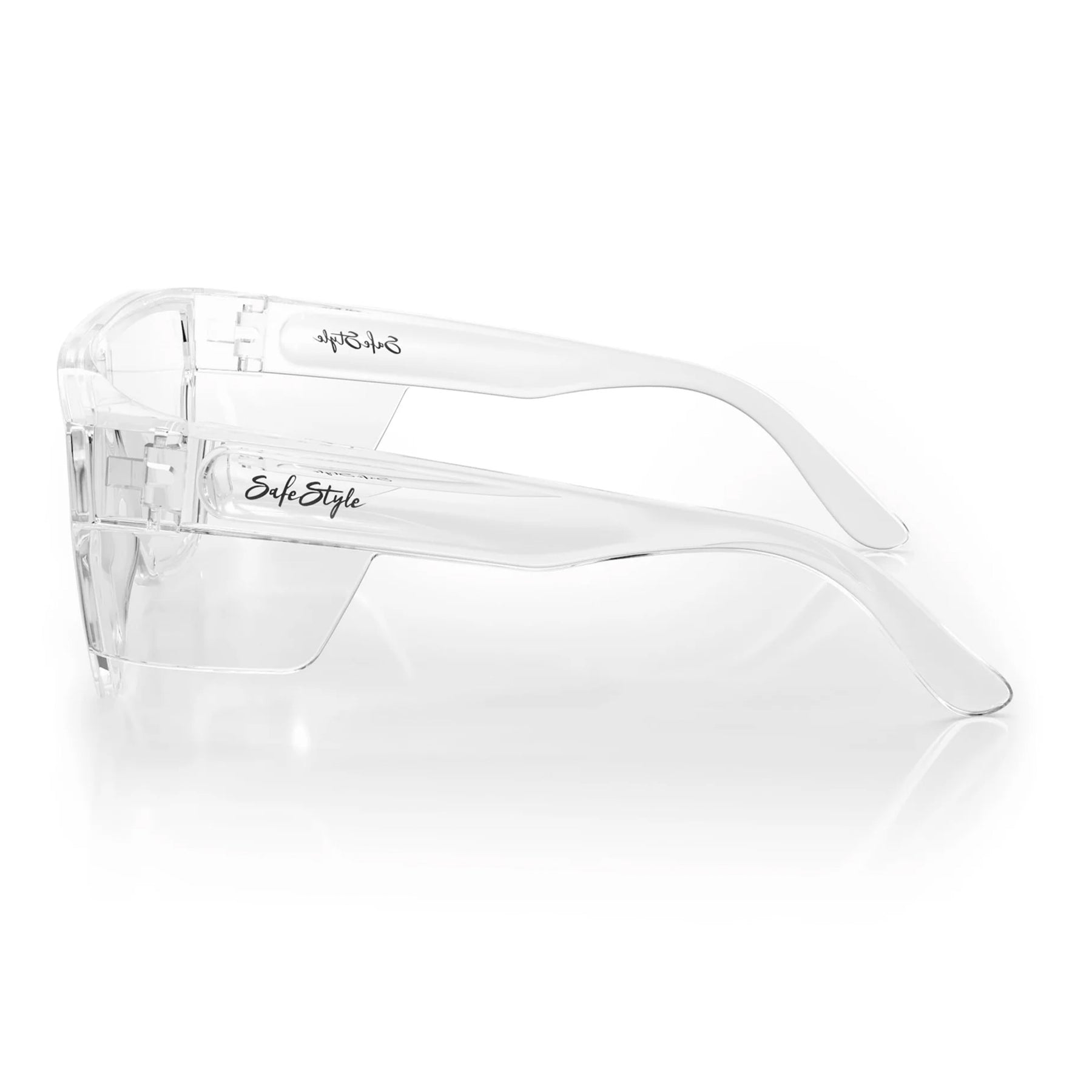 safestyle primes clear frame with clear lens