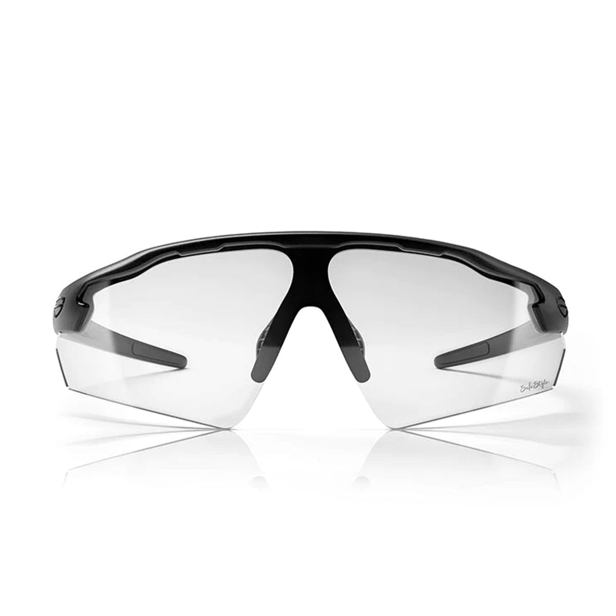 safestyle phantoms matte black frame with clear lens