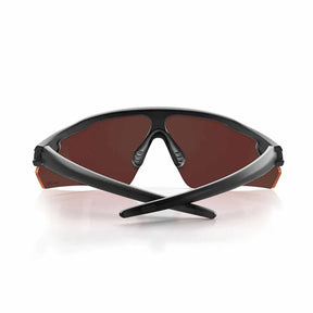 safestyle phantoms matte black frame with red reflector lens