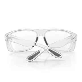 safestyle rapids safety glasses with clear frame and clear lens