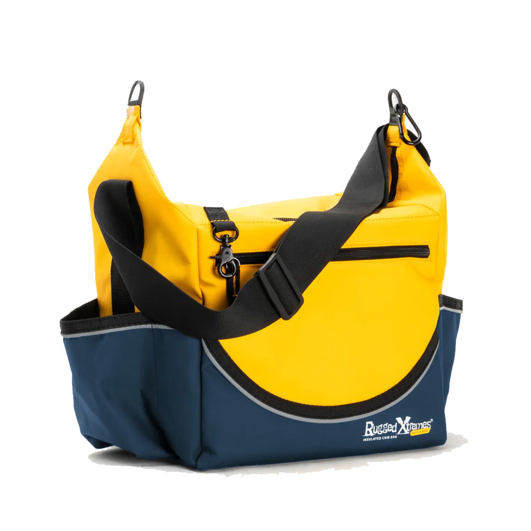 rugged xtremes tradie yellow 15l pvc insulated crib bag