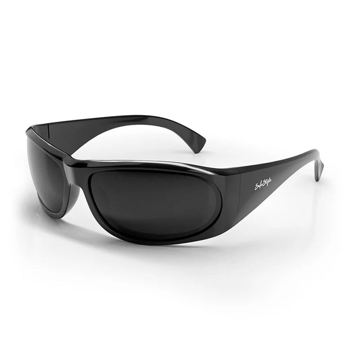 safestyle sonics black frame with tinted lens