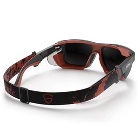 safestyle converts matte graphite red frame grey polarised lens