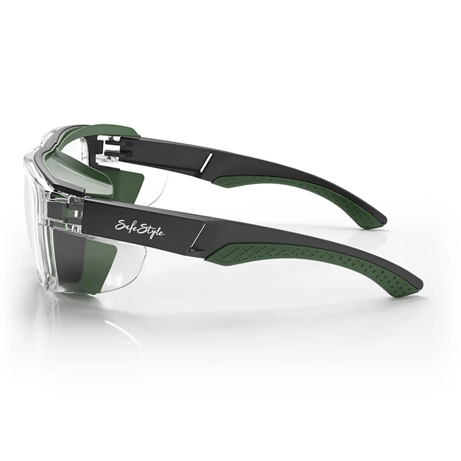 CONVERTS - GREEN FRAME - CLEAR LENS - SPCO1-0002