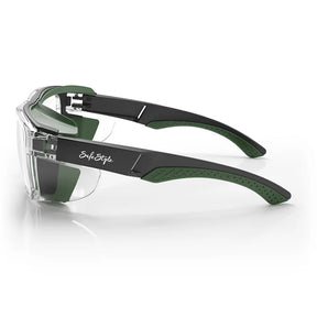 CONVERTS - GREEN FRAME - CLEAR LENS - SPCO1-0002