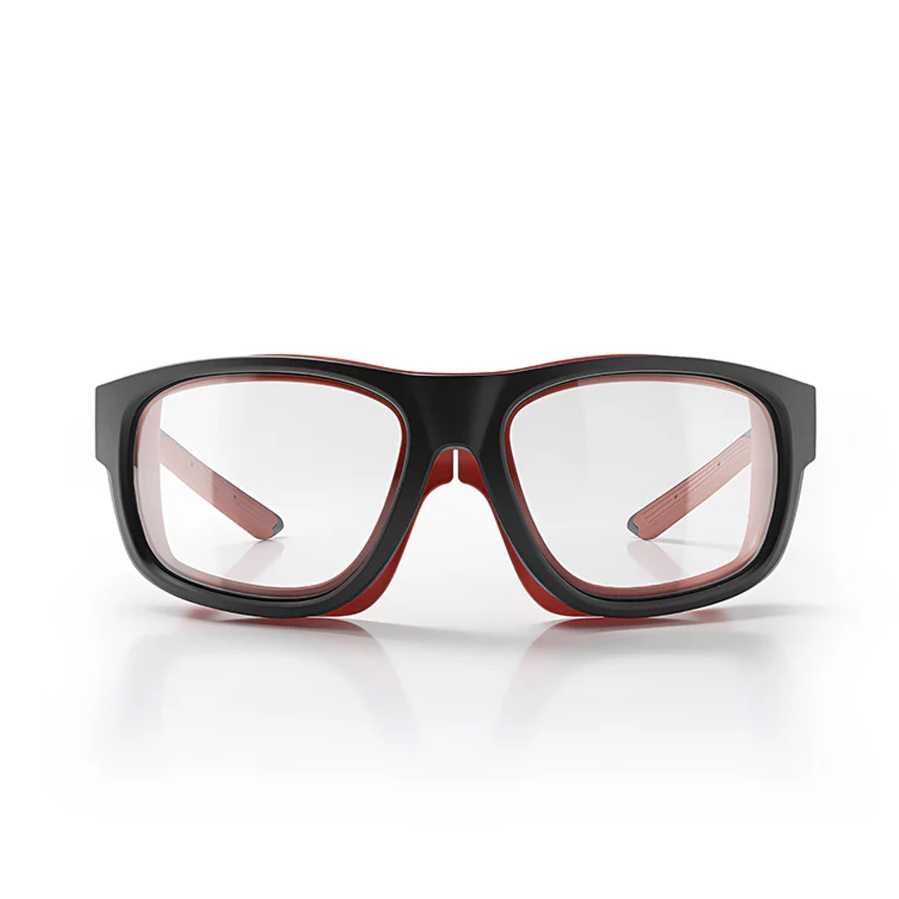 SWITCHES MATTE BLACK/RED FRAME - CLEAR LENS - SPSW1-0000