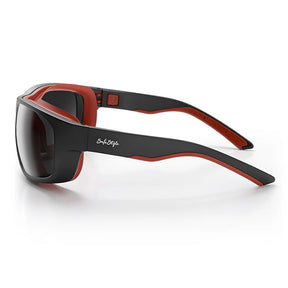 SWITCHES MATTE BLACK/RED FRAME - GREY POLARISED LENS - SPSW1-0001