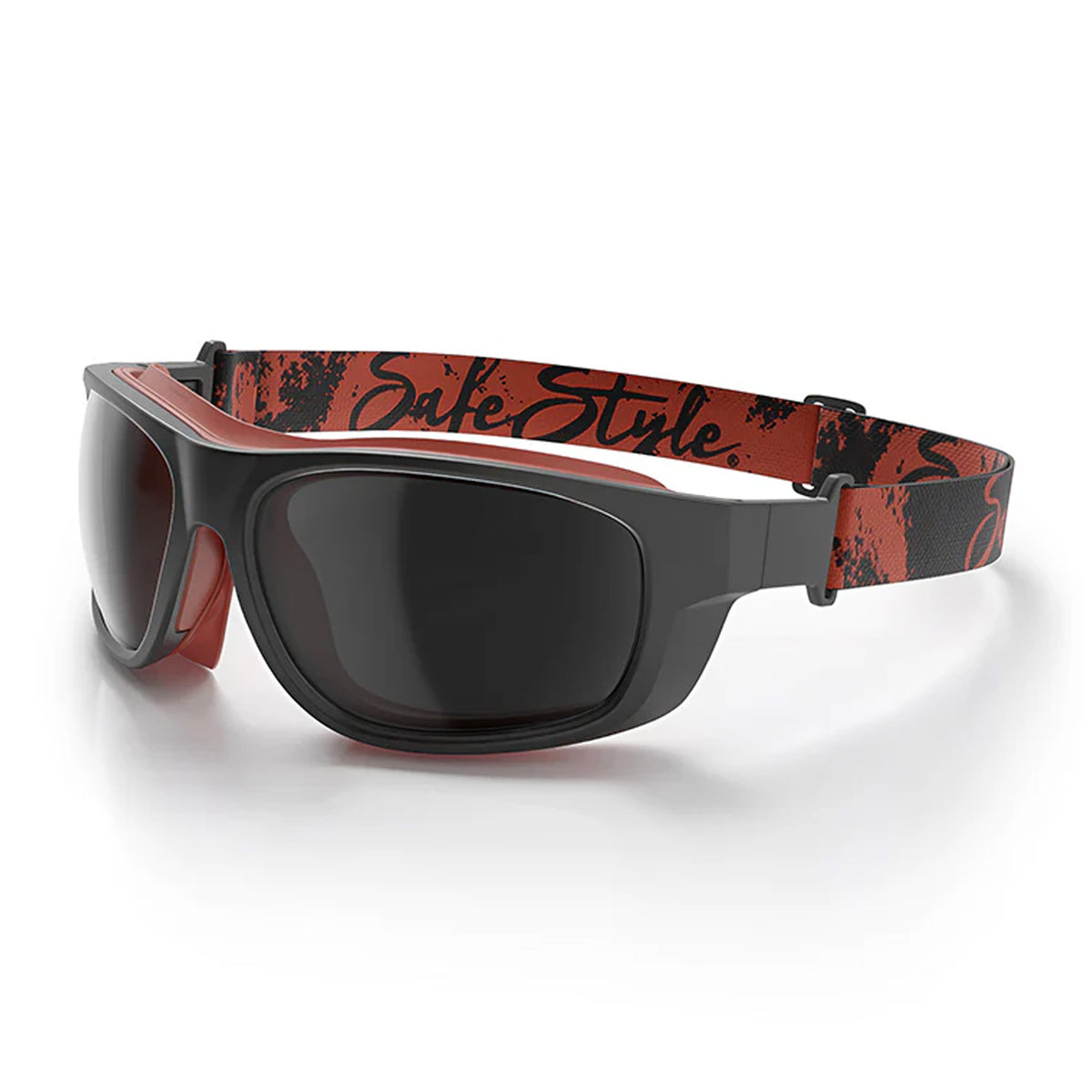 SWITCHES MATTE BLACK/RED FRAME - GREY POLARISED LENS - SPSW1-0001