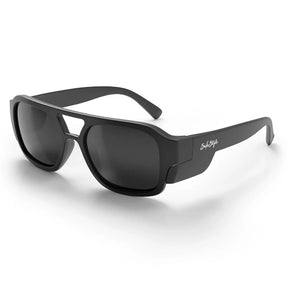 SKYLINES MATTE BLACK FRAME - GREY POLARISED LENS - SSK031-030402