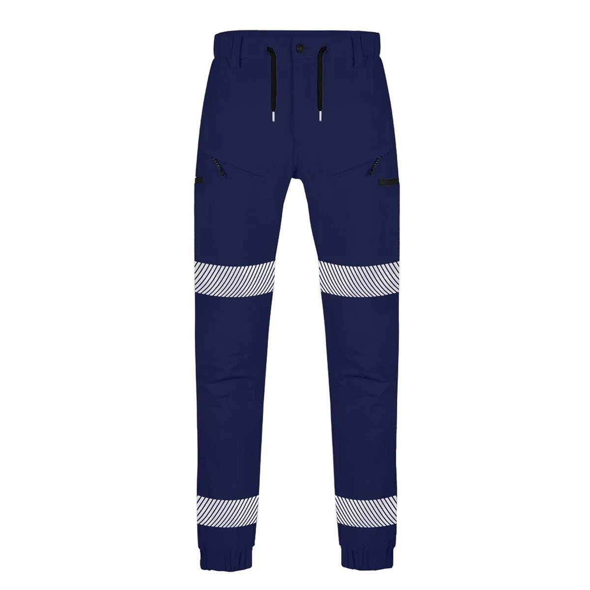 BAD NEXT - WATERPROOF ELASTIC WAIST CUFFED WORK PANTS - TAPE