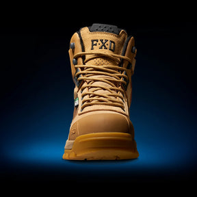 fxd waterproof nitrolite workboots in wheat