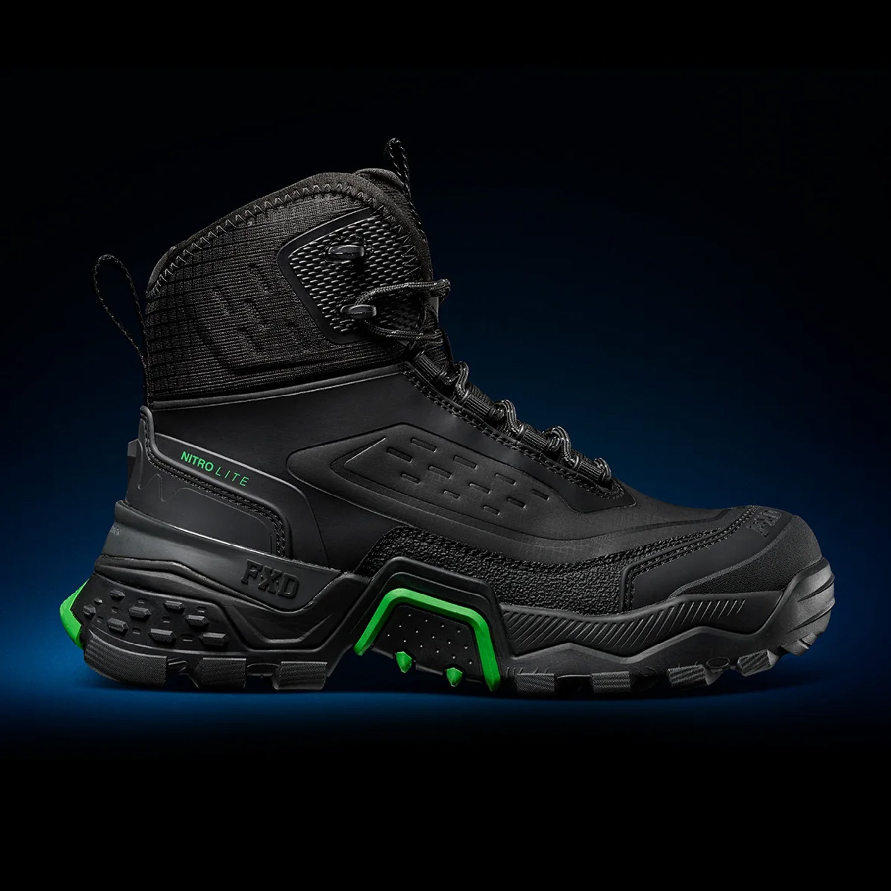 fxd evo-1 next gen safety boot in black