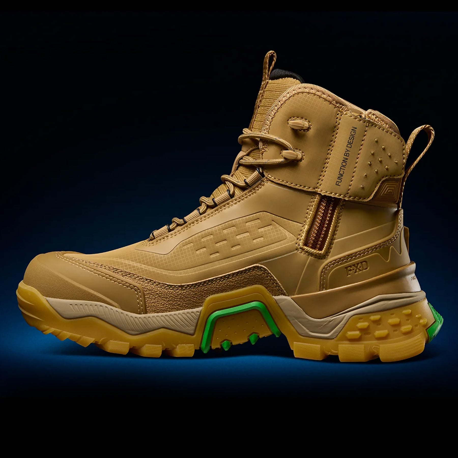 fxd evo-1 next gen safety boot in wheat