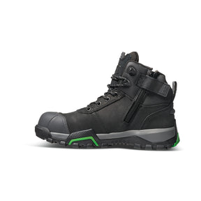 fxd nitrolite mid cut work boot in black