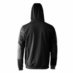 fxd bonded membrane fleece hoodie in black