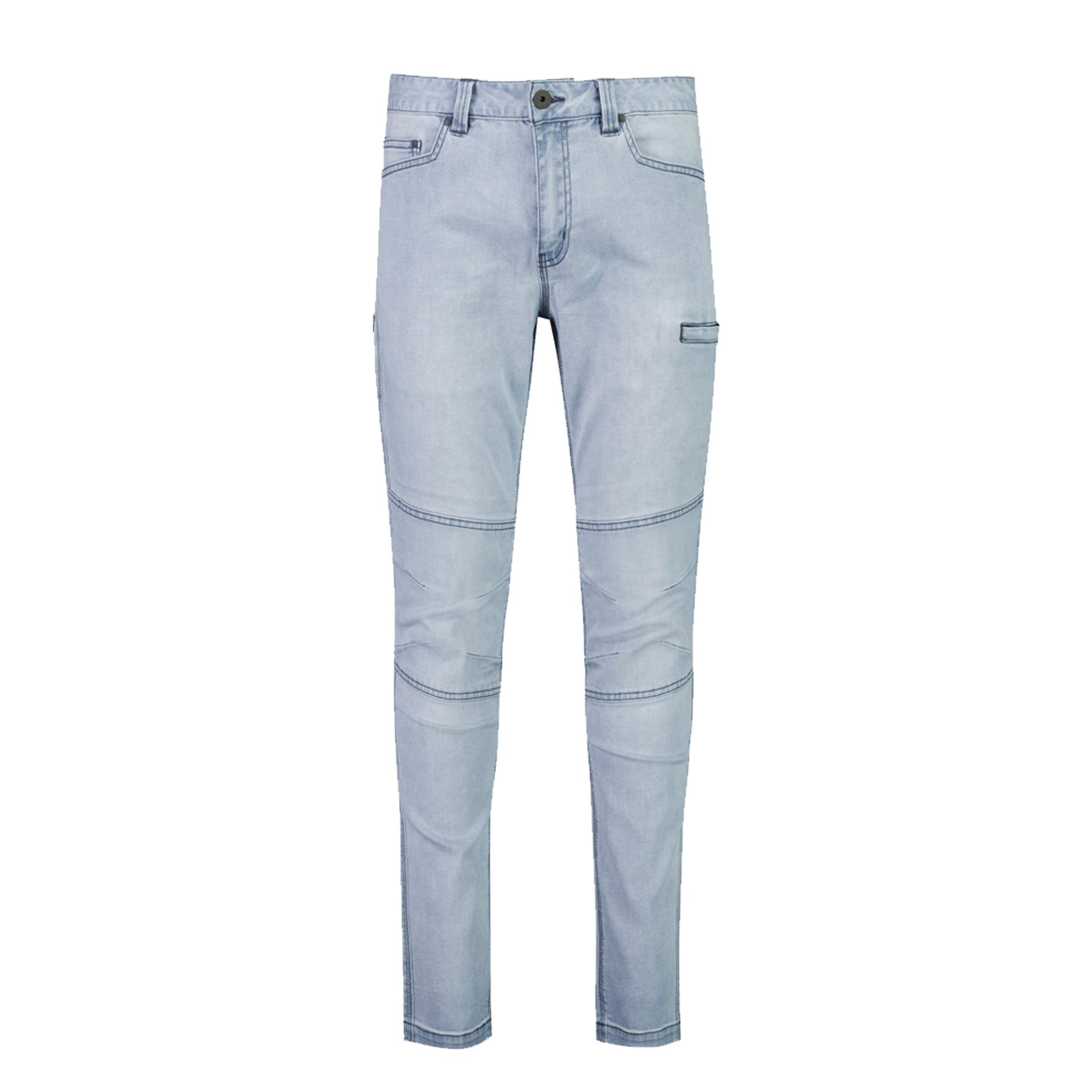 syzmik streetworx stretch jean in light blue