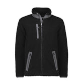 syzmik streetworx full zip sherpa fleece in black