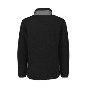 syzmik streetworx full zip sherpa fleece in black