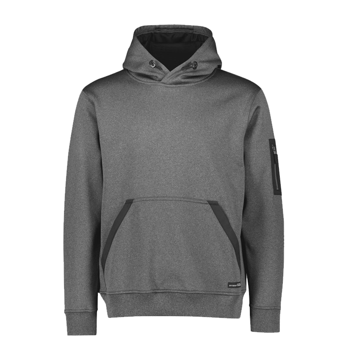 syzmik water resistant hoodie in grey