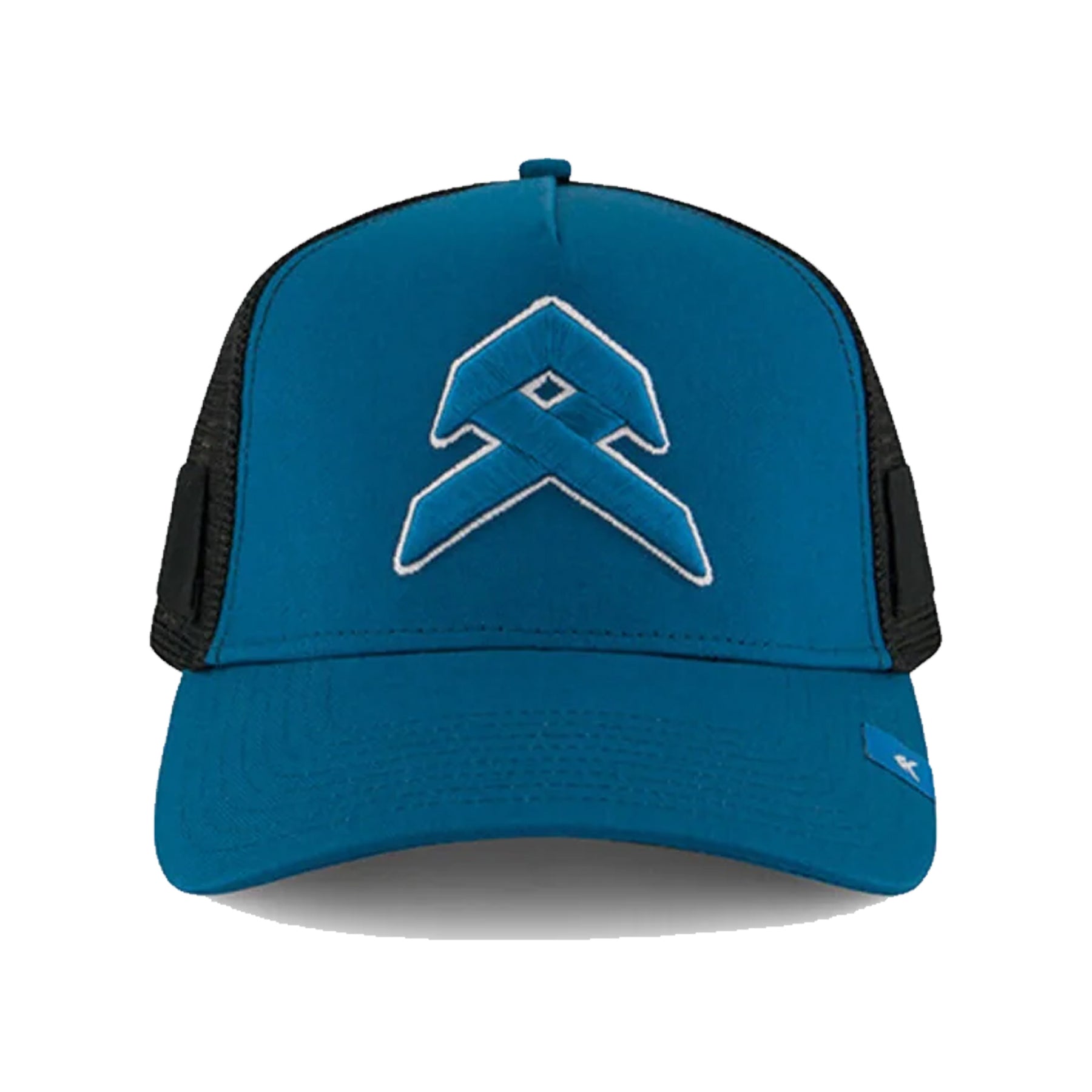 anthem workwear icon trucker cap in anthem blue