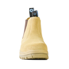 bata mercury tan elastic sided work boot