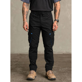 anthem workwear agility cotton ripstop pant in black