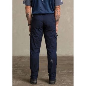 anthem workwear agility cotton ripstop pant in navy