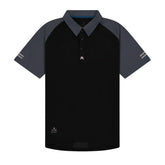 anthem workwear hi flow performance polo in black
