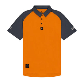 anthem workwear hi flow performance polo in orange