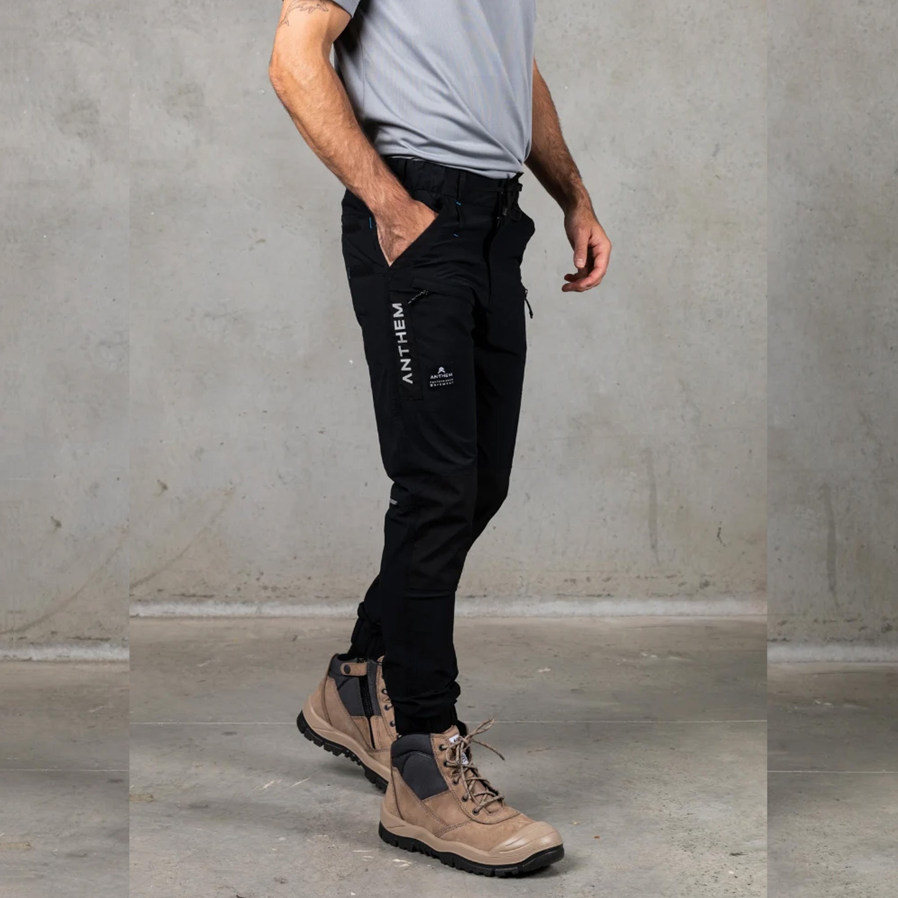 anthem workwear triumph pant in black