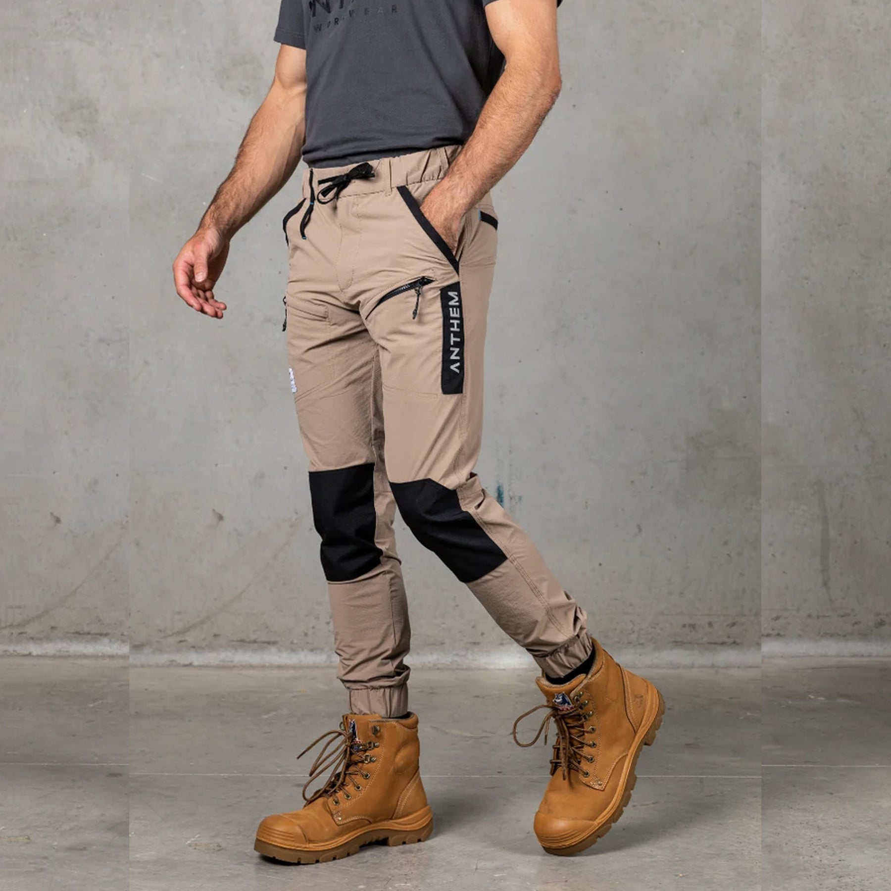 anthem workwear triumph pant in khaki