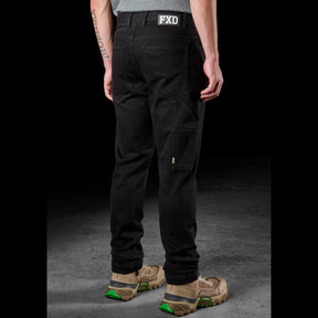 fxd coolmax stretch denim straight fit jean in black