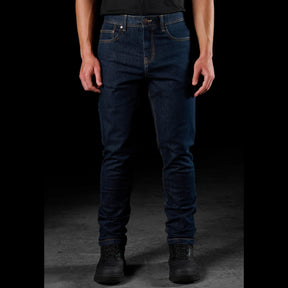 fxd coolmax stretch denim straight fit jean in dark blue