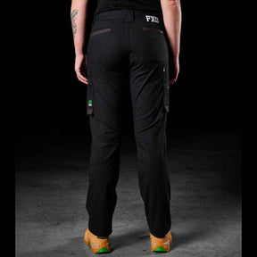 fxd womens stretch ripstop work pants in black