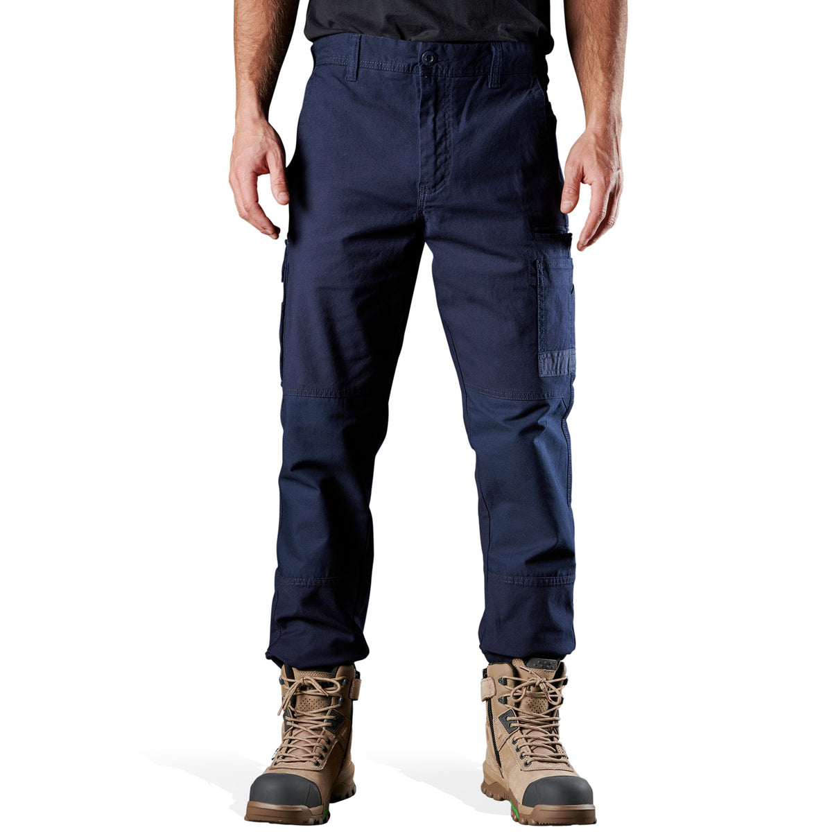 fxd stretch work pants in navy