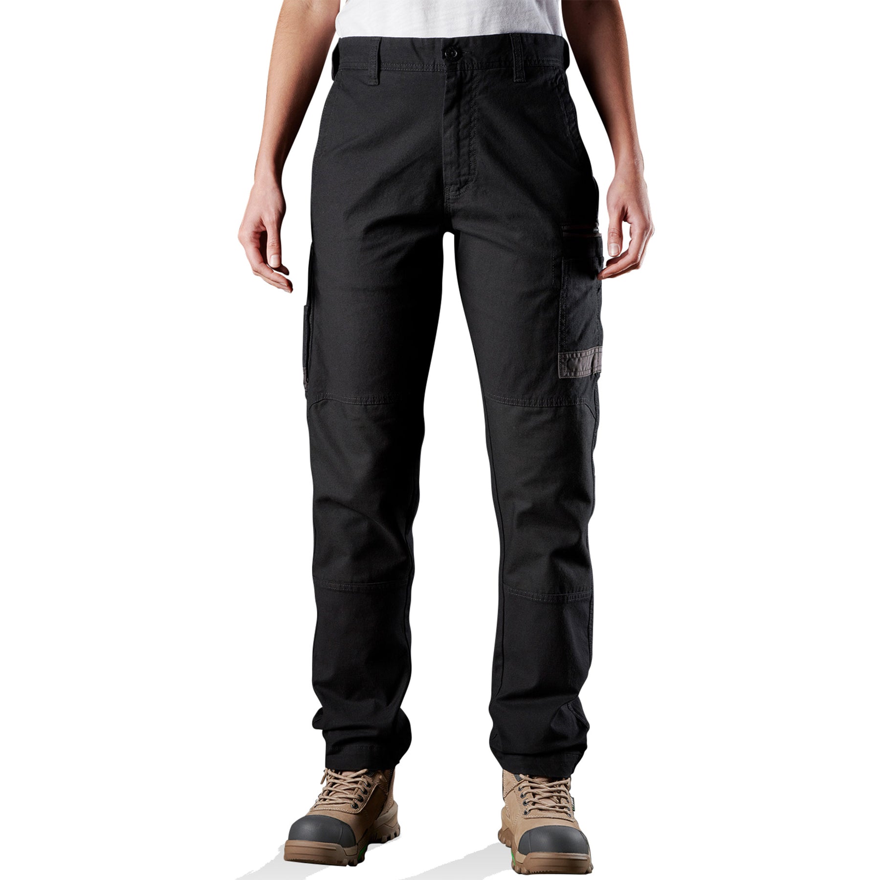 fxd womens stretch work pant in black