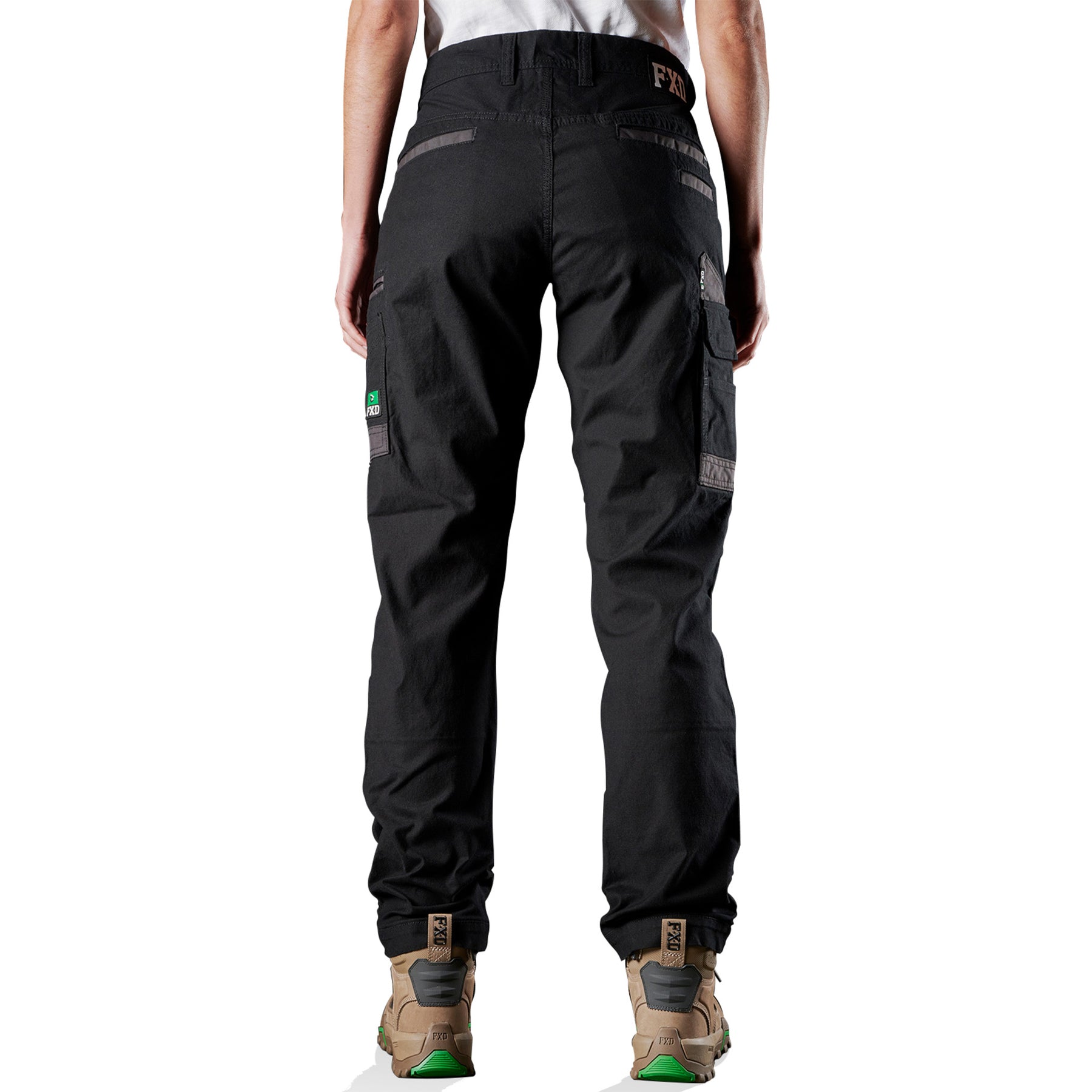 fxd womens stretch work pant in black