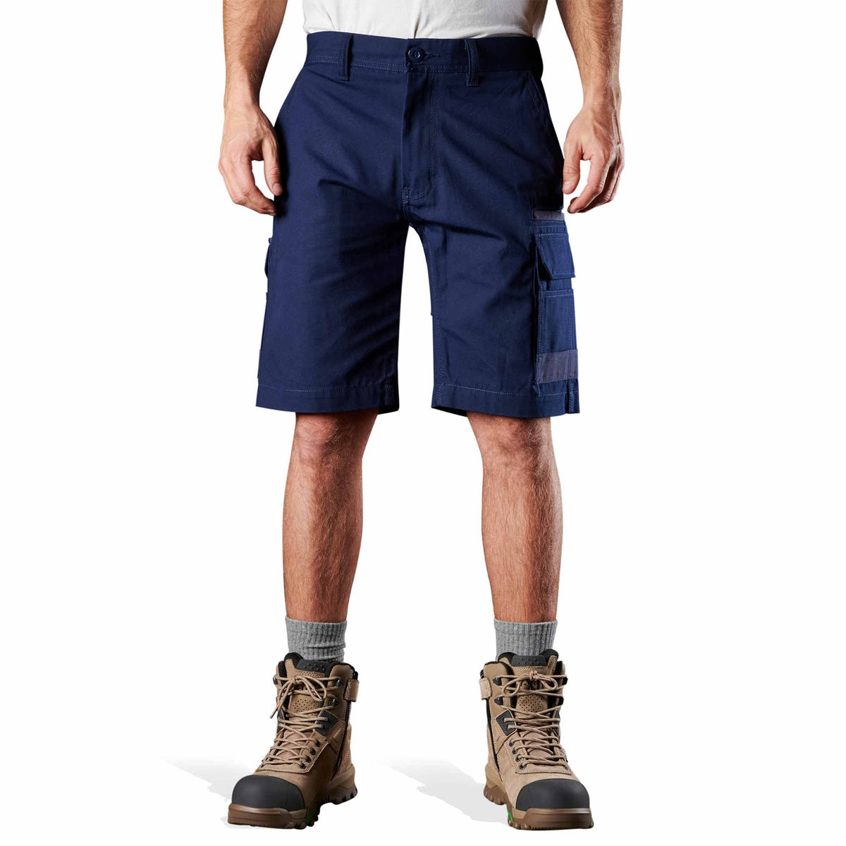 fxd canvas work shorts in navy