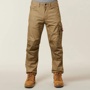hard yakka legends cotton cargo pant in khaki