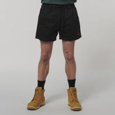 hard yakka toughmaxx short short in black