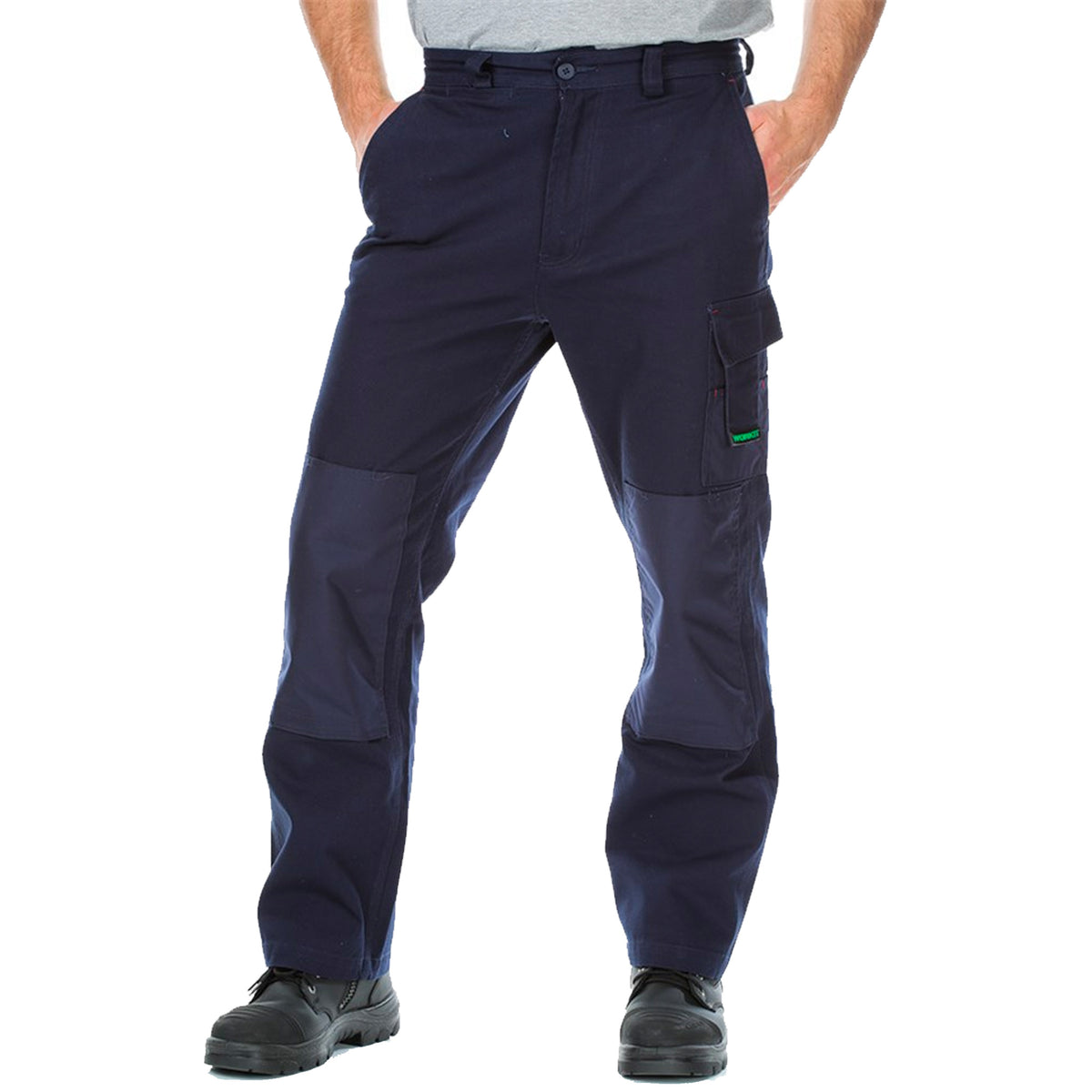 cordura cotton canvas utility pants in navy