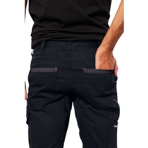 cat workwear cuffed dynamic pant in black