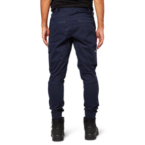 cat workwear cuffed dynamic pant in navy