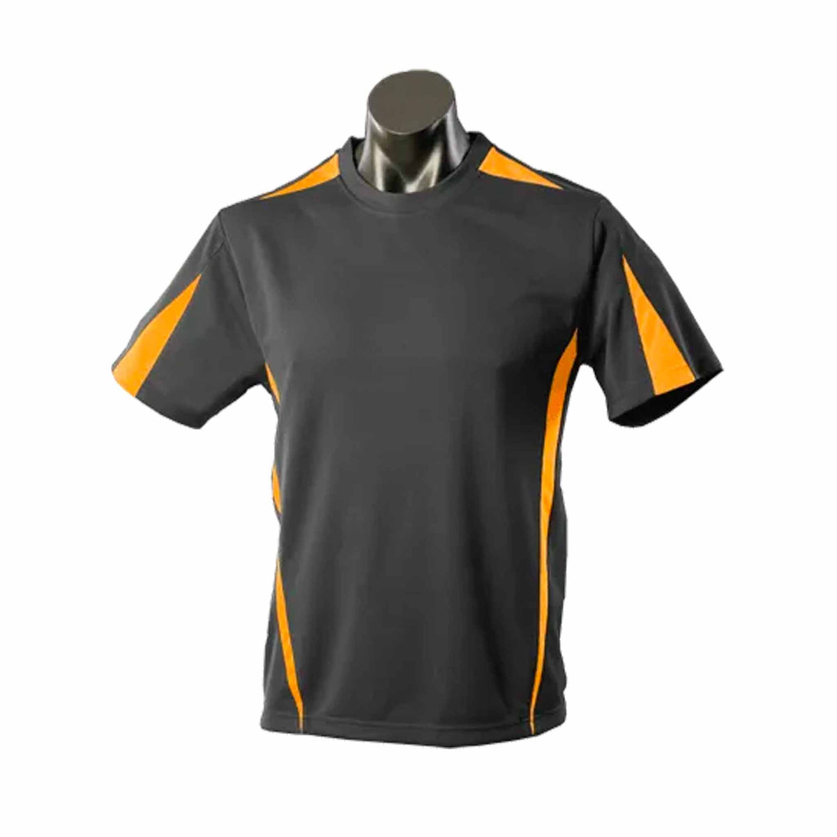 aussie pacific eureka mens tee in black gold