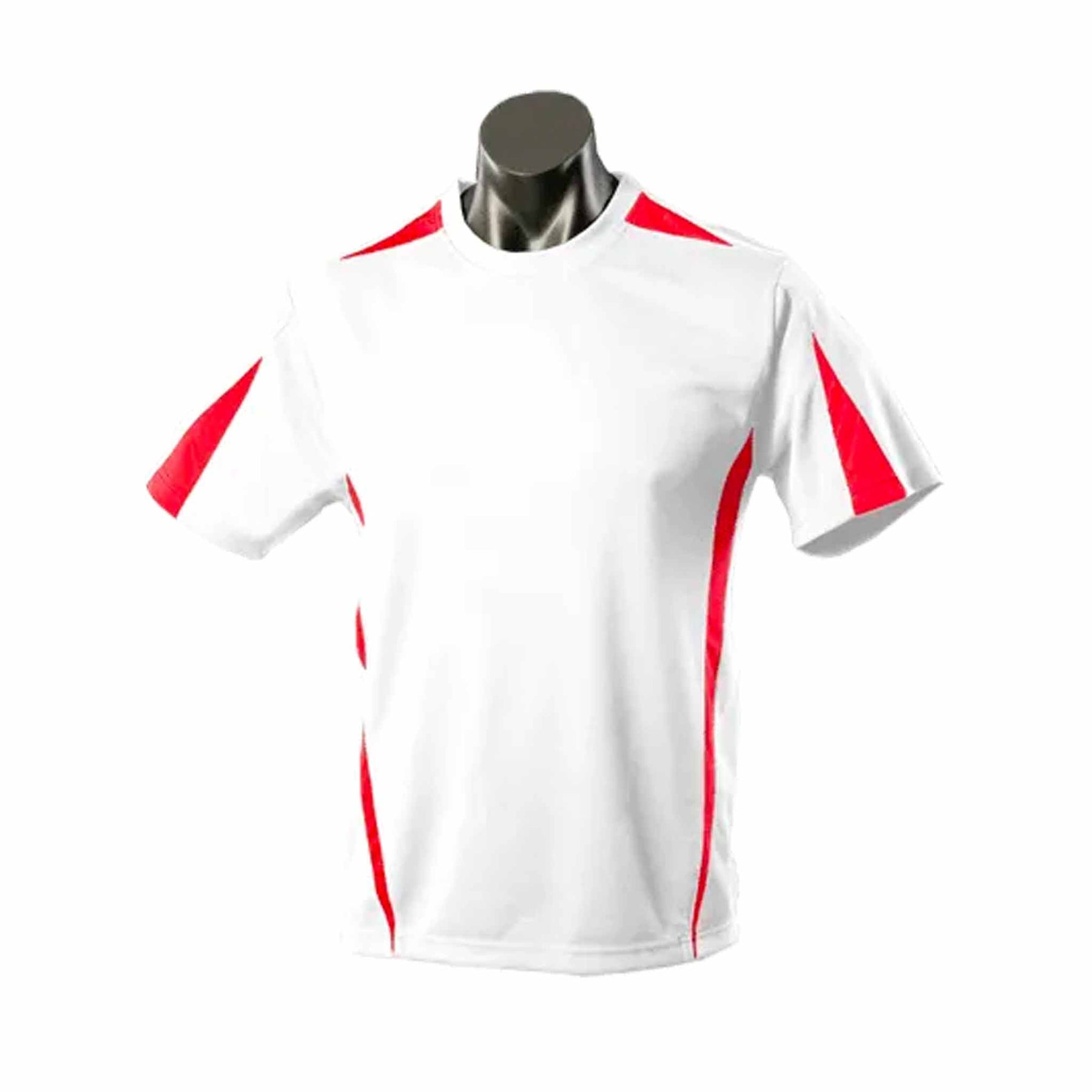 aussie pacific eureka mens tee in white red